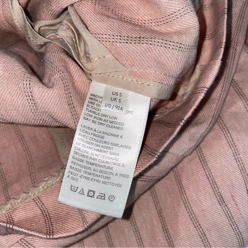 NWOT Free People We the Free Linen Blazer - Picture 8 of 9